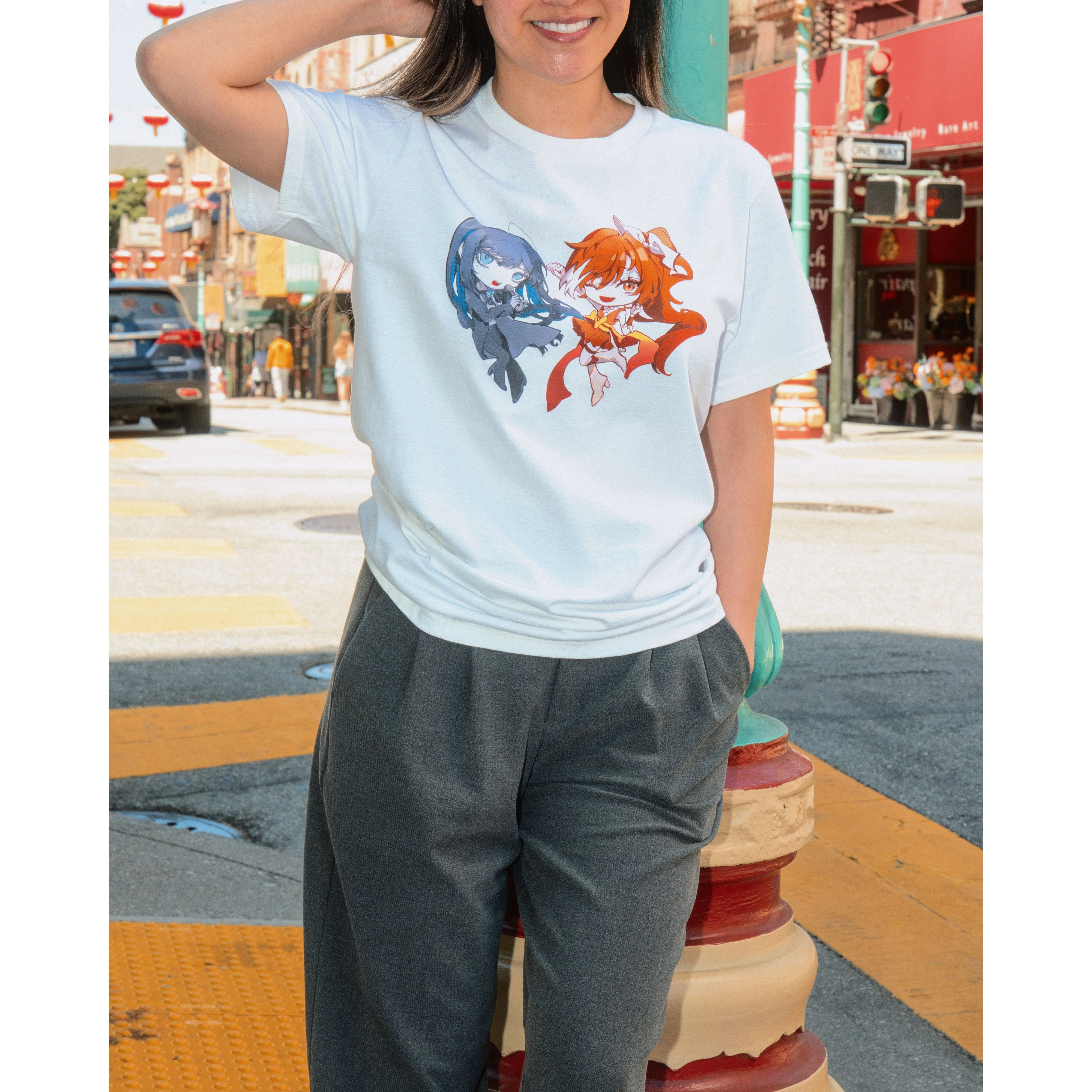 Crunchyroll x Ado - Hime & Ado T-shirt - Exclusive [GOODS]